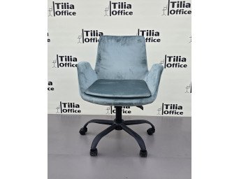 Maki Çalışma ve Çocuk Koltuğu Siyah Yonca Ayak Su Yeşili